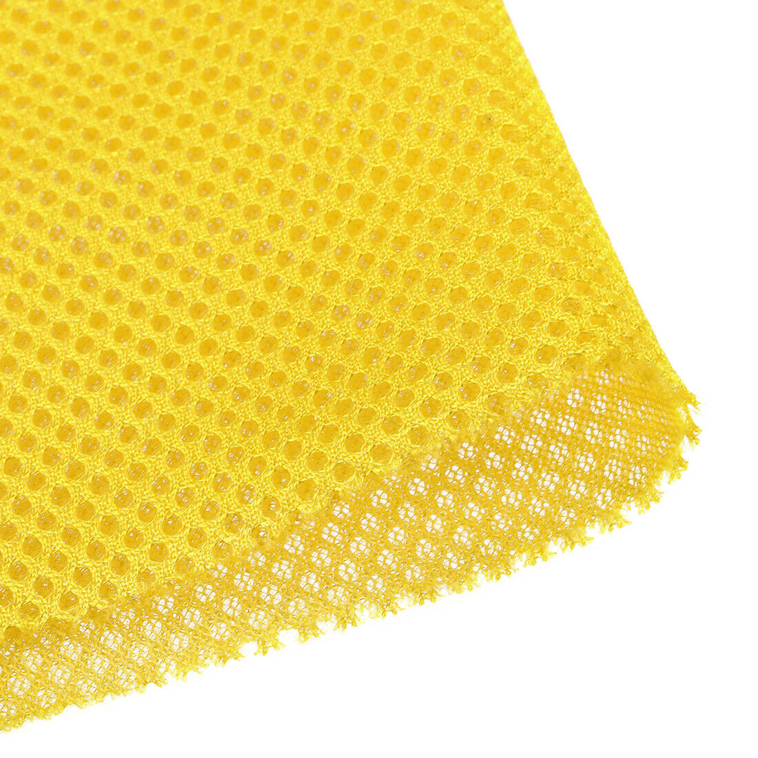 Yellow Speaker Mesh Grill Stereo Fabric Dustproof 50cm x 160cm 20