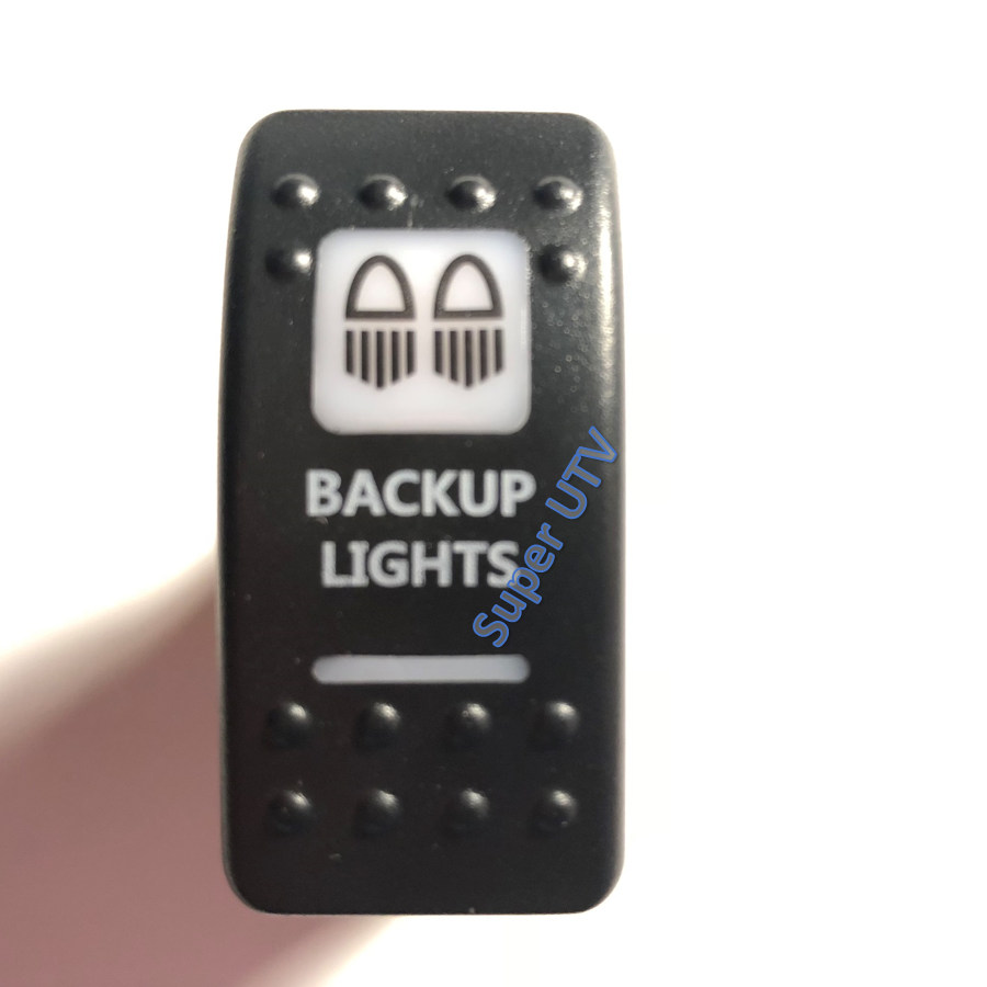 Backup Lights Switch - Amber / Orange Light Rocker Maverick Commander