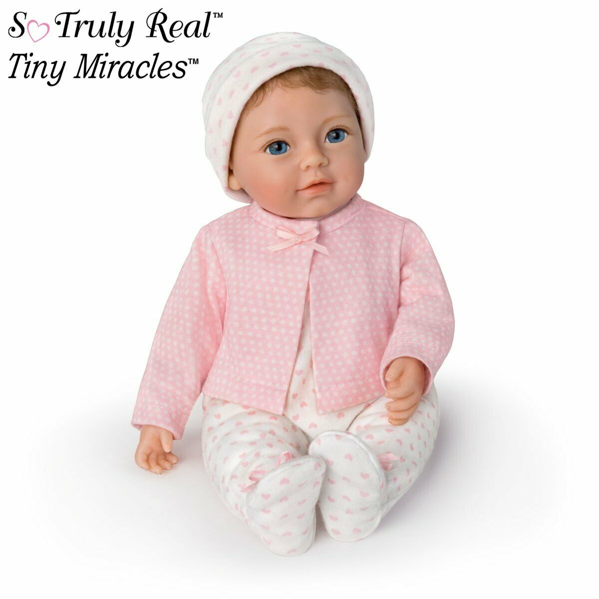 Ashton Drake Tiny Miracles Little Ellie Lifelike 10" Toy Doll New So Truly Real
