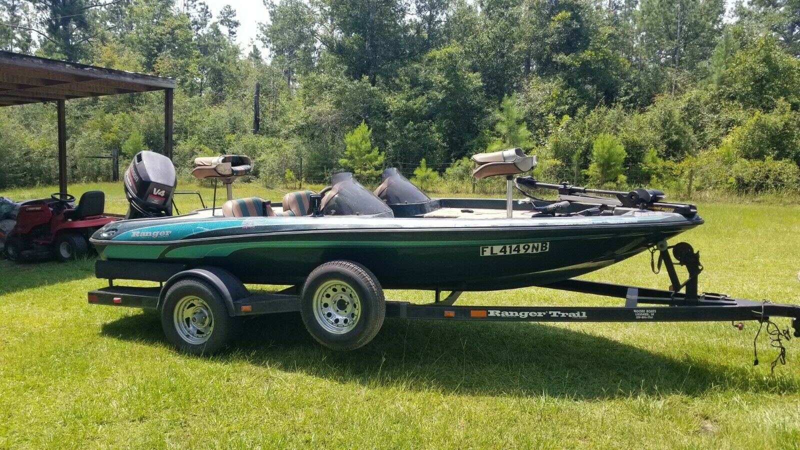 1998 Ranger Bass Boat