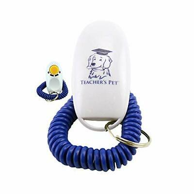 Teacher's Pet Puppy Dog Training Clicker with Wrist Strap - Free 2 Day Shipping