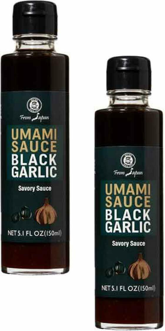 Muso From Japan Black Garlic Umami Sauce, 2-pack 5.1 Fl. Oz. Bottles