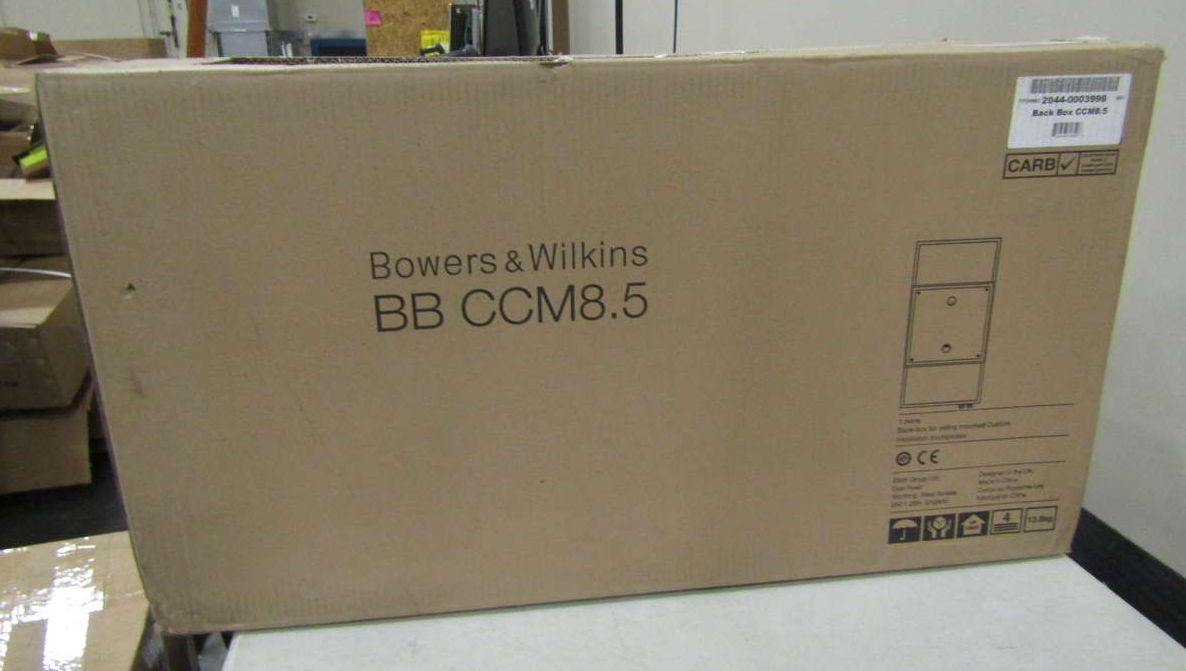 Bowers & Wilkins Back Box For Ceiling Mounted Speakers - Black BBC85