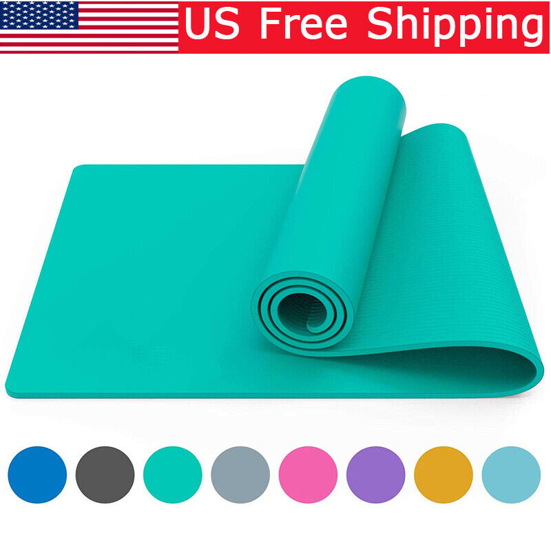 Non-Slip Yoga Mat Thick Large Foam Gym Exercise Fitness Pilates Meditation Pads
