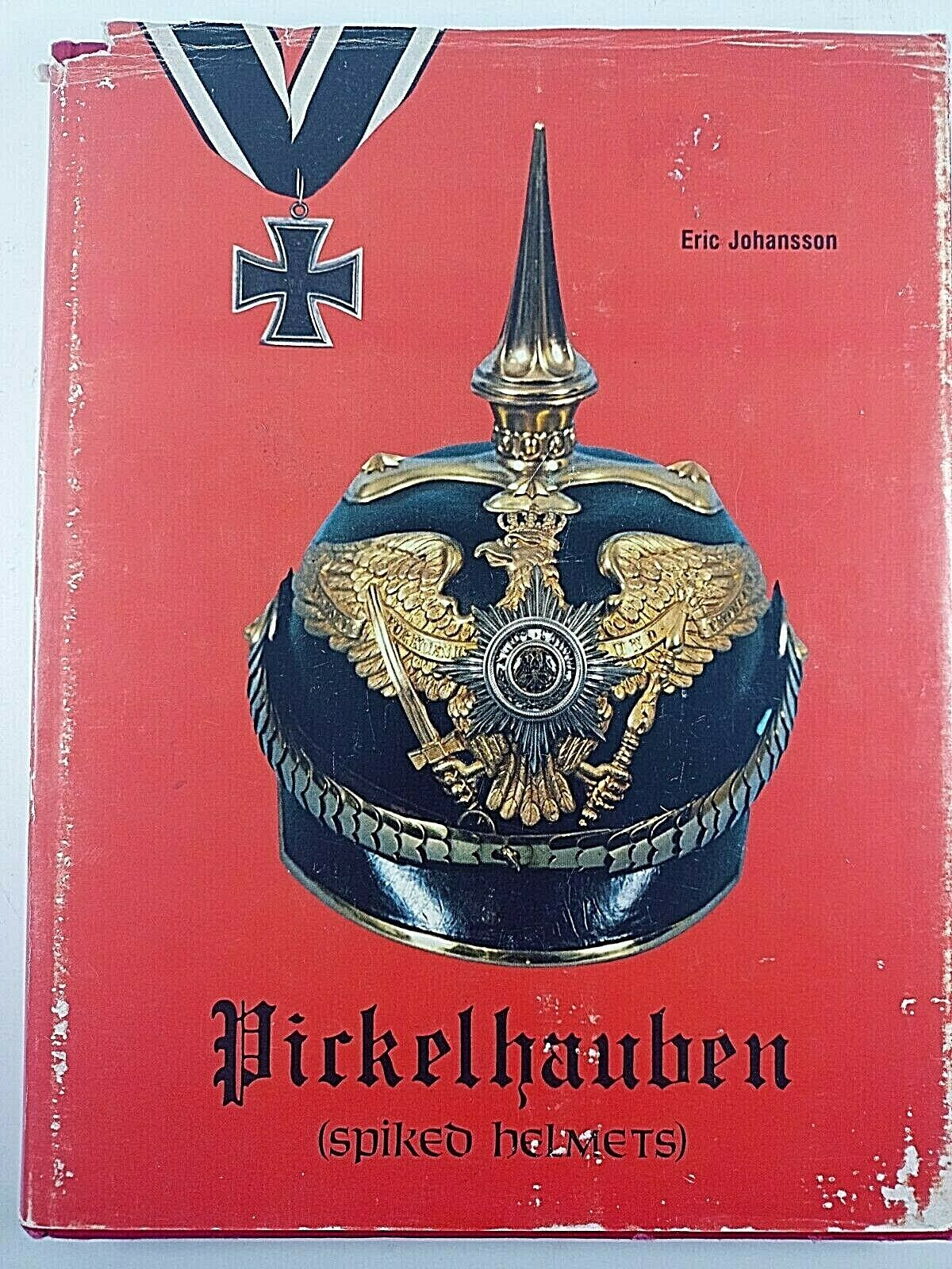 Ww1 Imperial German Oop Pickelhauben Spiked Helmets Signed Reference Book