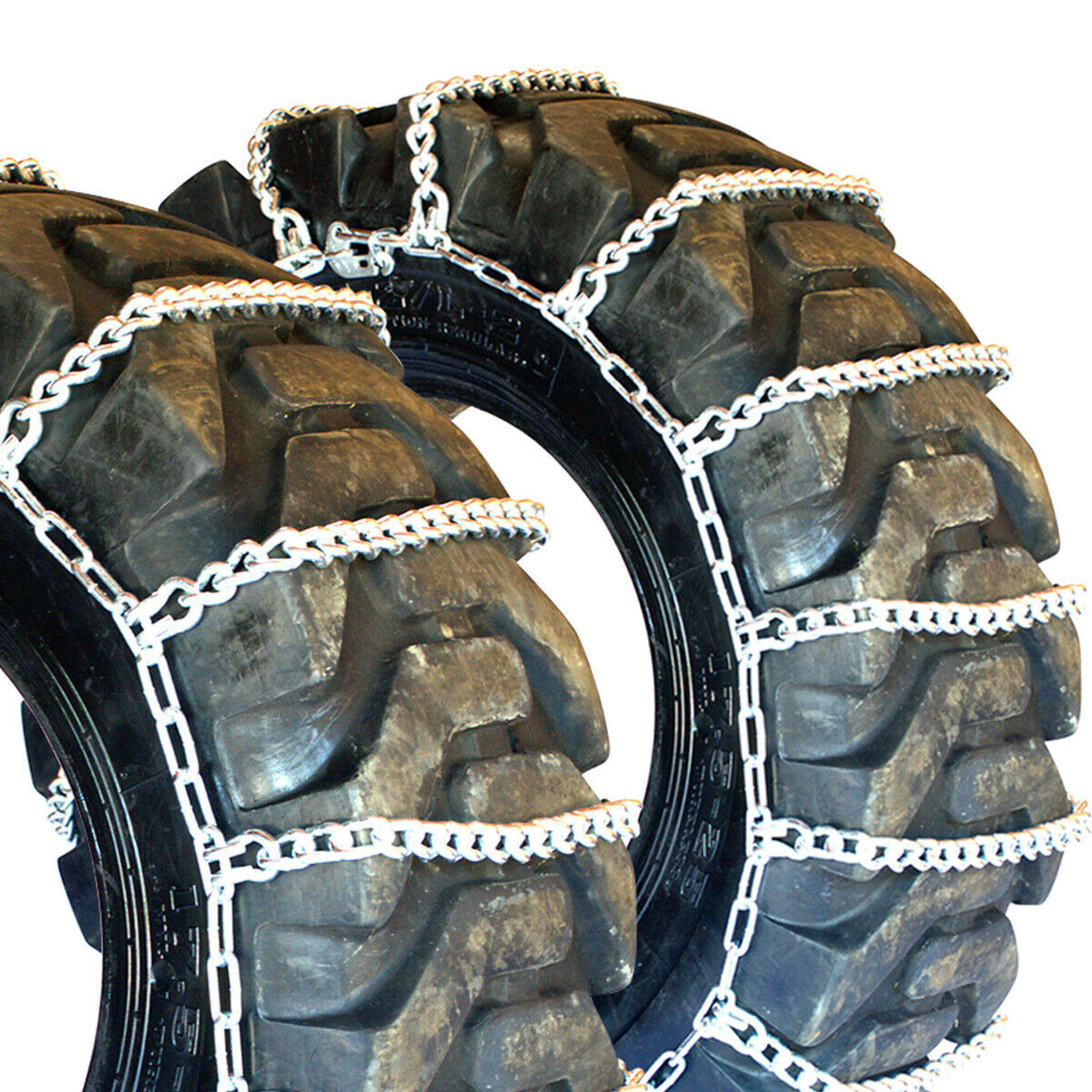 Titan Tractor Link Tire Chains Snow Ice Mud 10mm 12.4-38