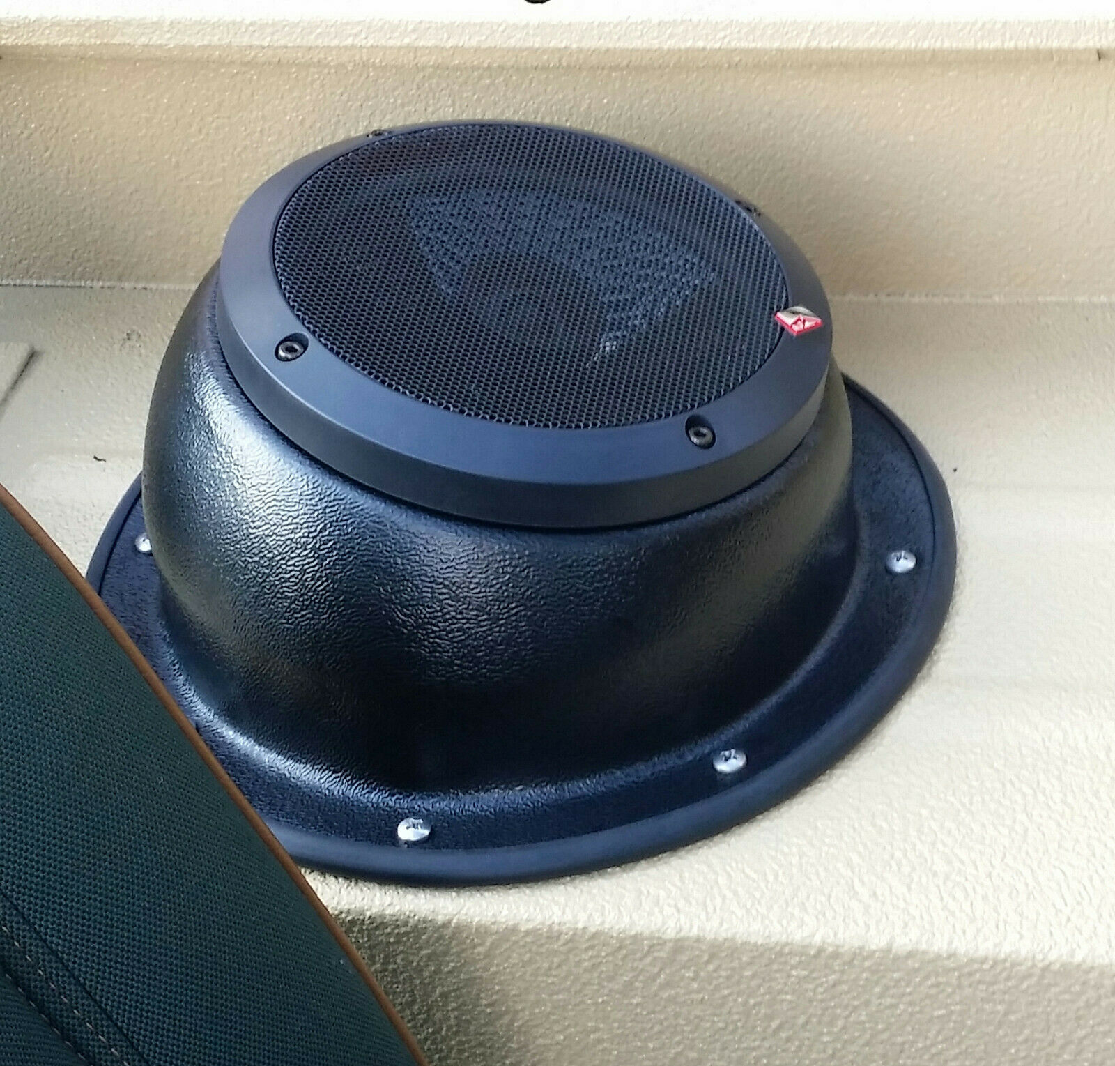 Angled Speaker Enclosures Boxes Pods Custom Mount Door Kick Panel Rear Deck 6.5"