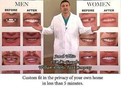 Medium Size Veneers Instant Smile Beautiful Perfect Teeth Dentures Makeover New