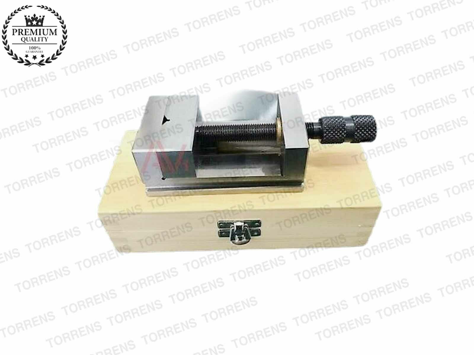 2-3/8" 60mm Toolmakers Grinding Vise Vice Precision Machine Vice Wooden Box