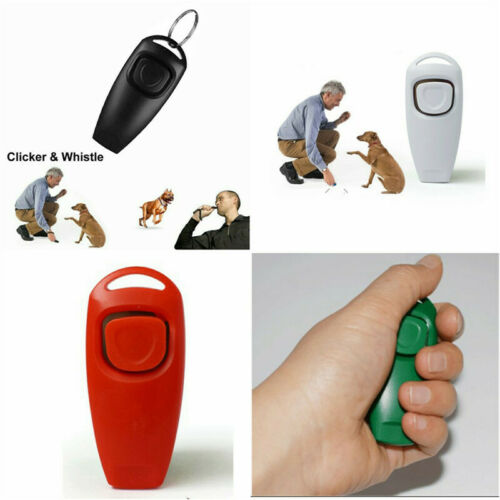 Pet clicker whistle dog training whistle pet training clicker accessories