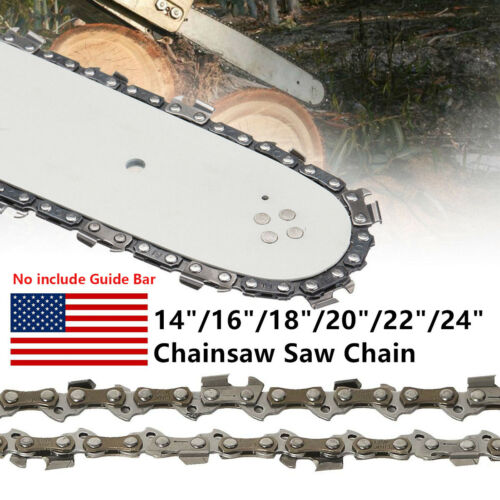 14"/16"/18"/20"/22"/24"chainsaw Saw Chain For 3/8''lp Chain (no Guide Bar)