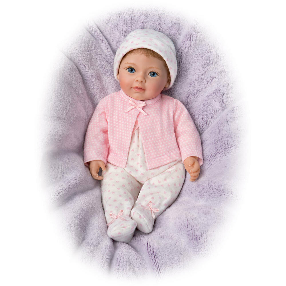 So Truly Real Ashton Drake Tiny Miracles Little Ellie - Toy  Baby Doll 10"