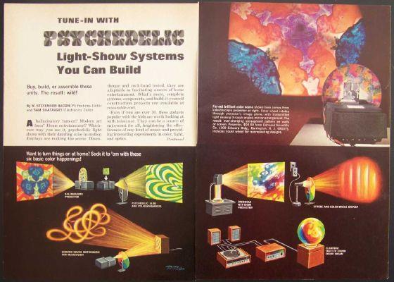 STROBE Light PSYCHEDELIC 1969 How-To Build PLANS