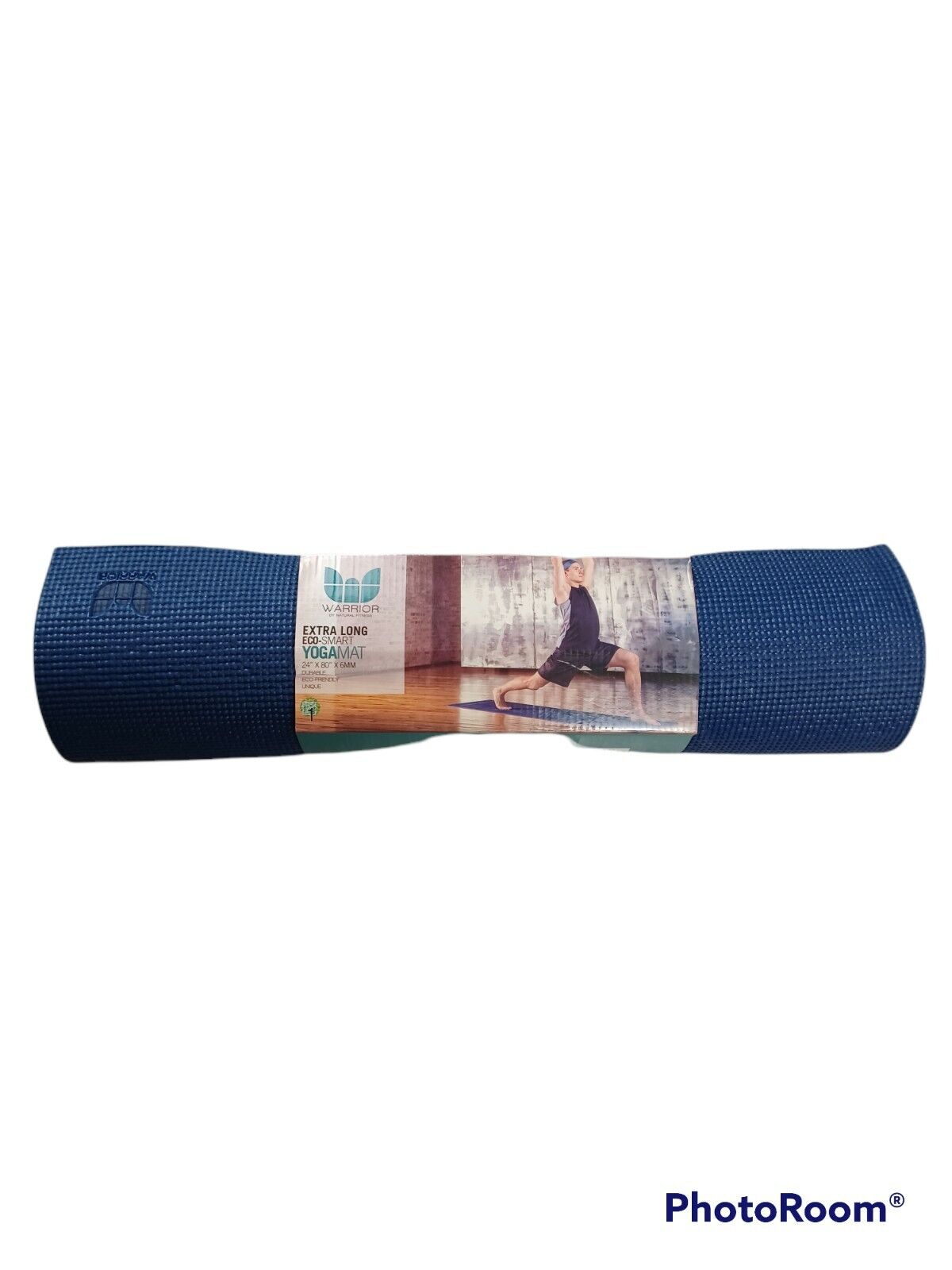 Warrior by Natural Fitness Yoga Mat Extra Long 24