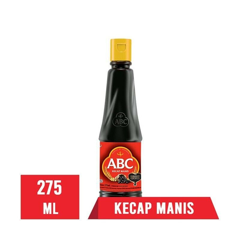 2x 275 Ml Abc Indonesian Sweet Soya Sauce Legendary Taste | Kecap Manis Abc
