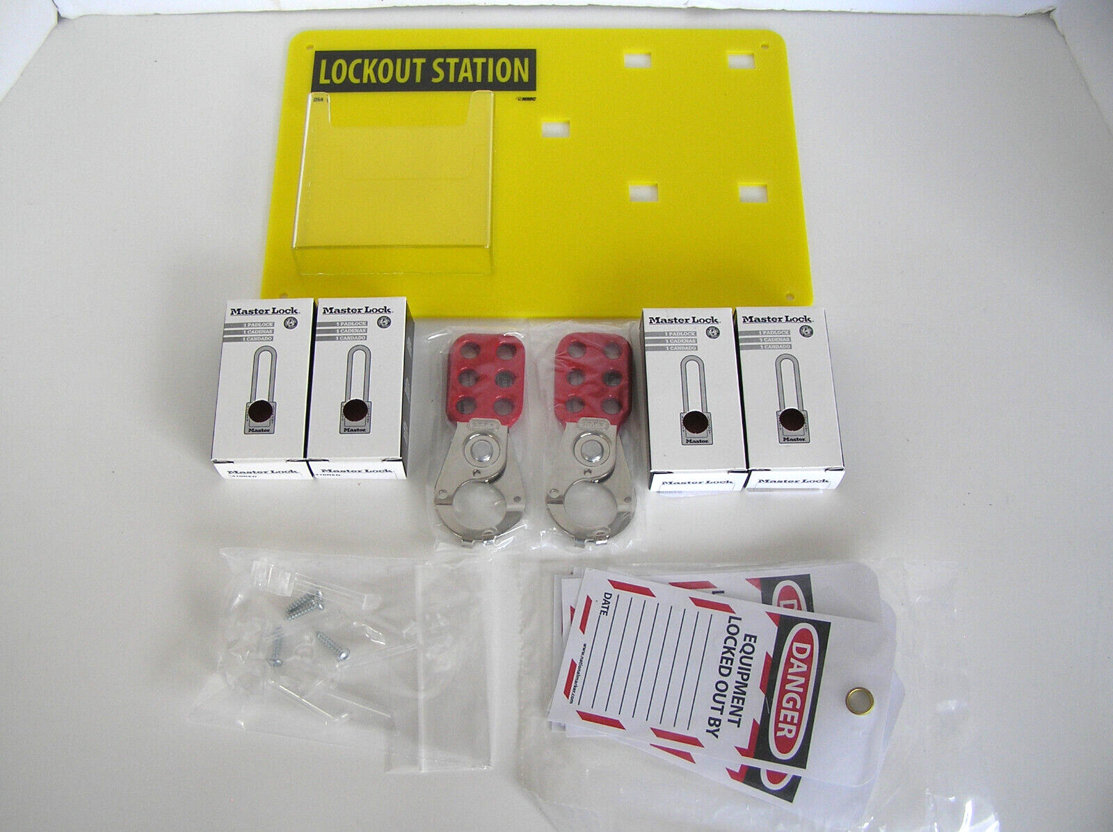 Lockout Tagout Station Los4 From Nmc National Marker Company   Loto Center Kit