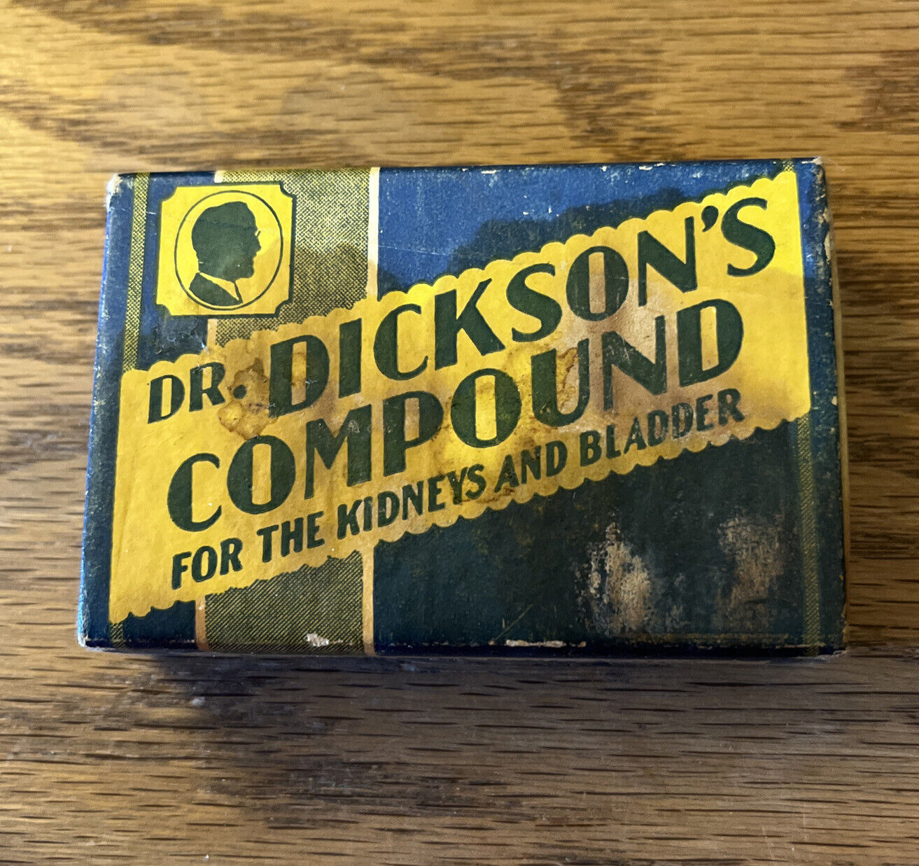 Vintage Dr. Dickson's Compound   For Advirtising   Used.