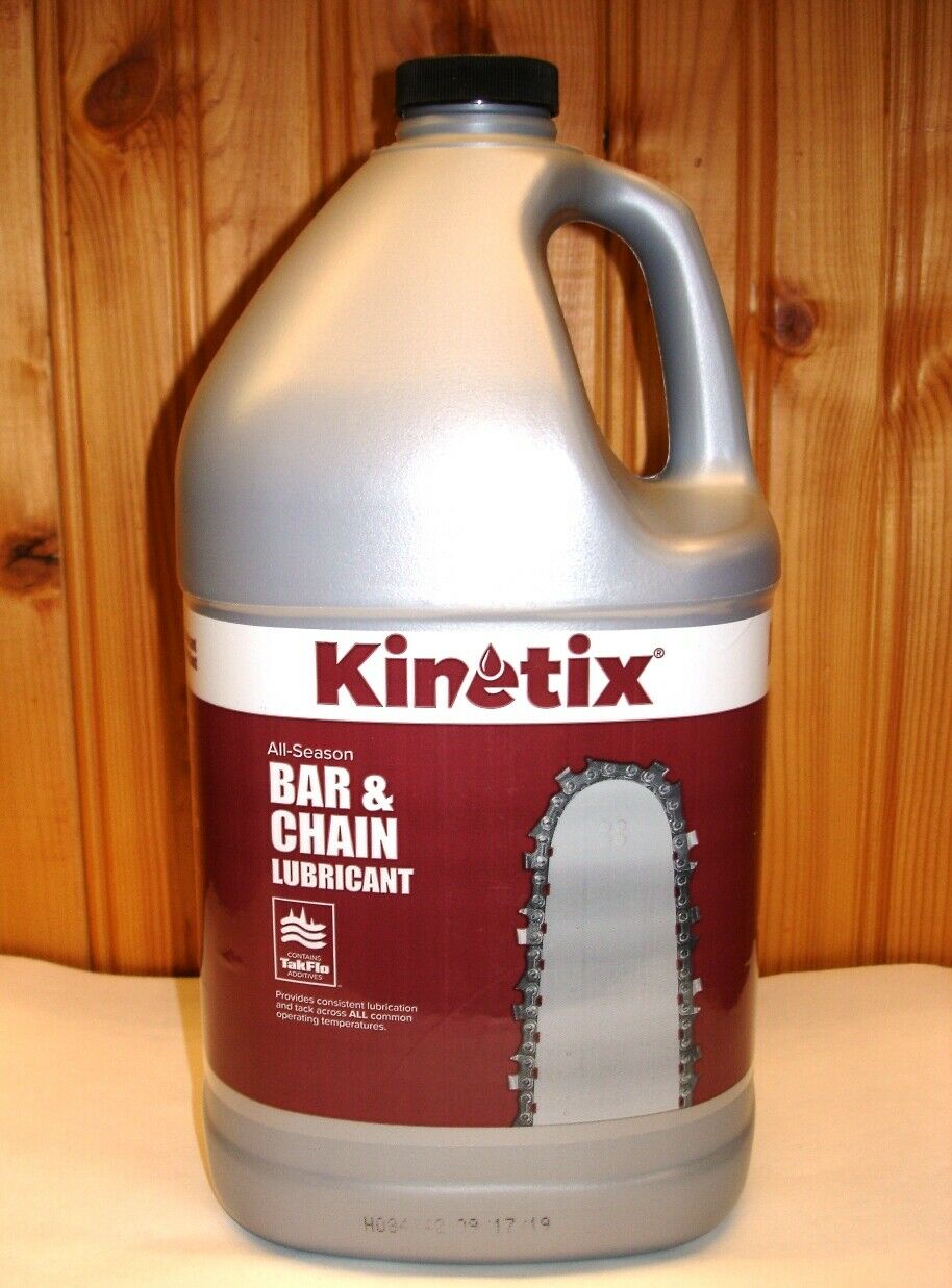 Kinetix Chainsaw Bar & Chain Oil For Echo Husqvarna Poulan Stihl,   1 Gallon Jug