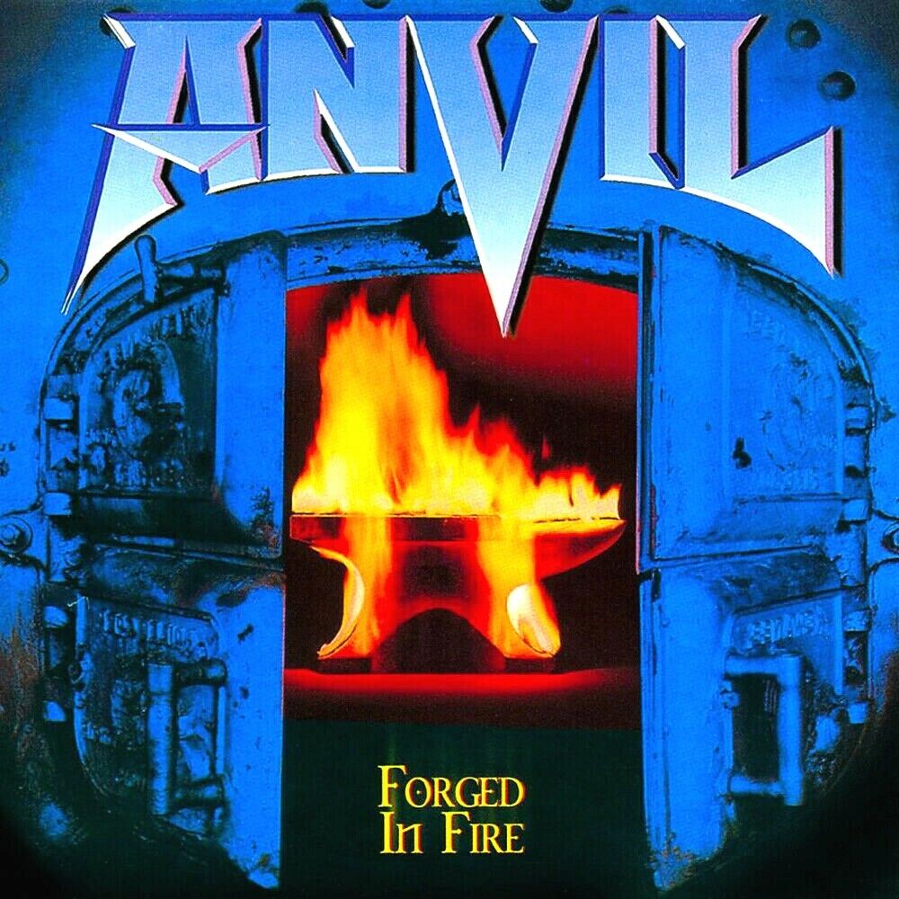 Anvil Forged In Fire 12x12 Album Cover Replica Poster Gloss Print