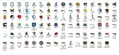 Company Logos Embroidery Designs (95) - CD/USB - 10 Formats - Set 4